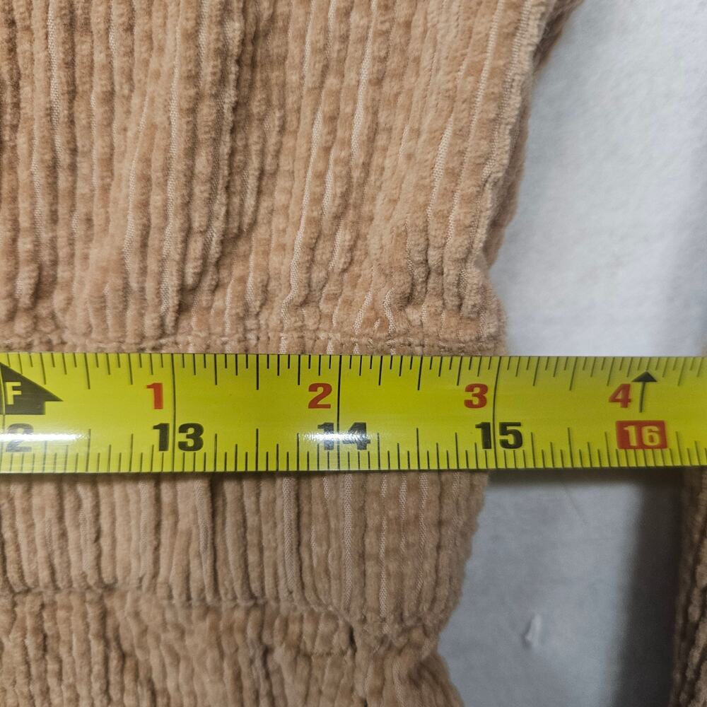 J. Crew Zip-front cinched dress in corduroy Brown Size 6 - Picture 8 of 10